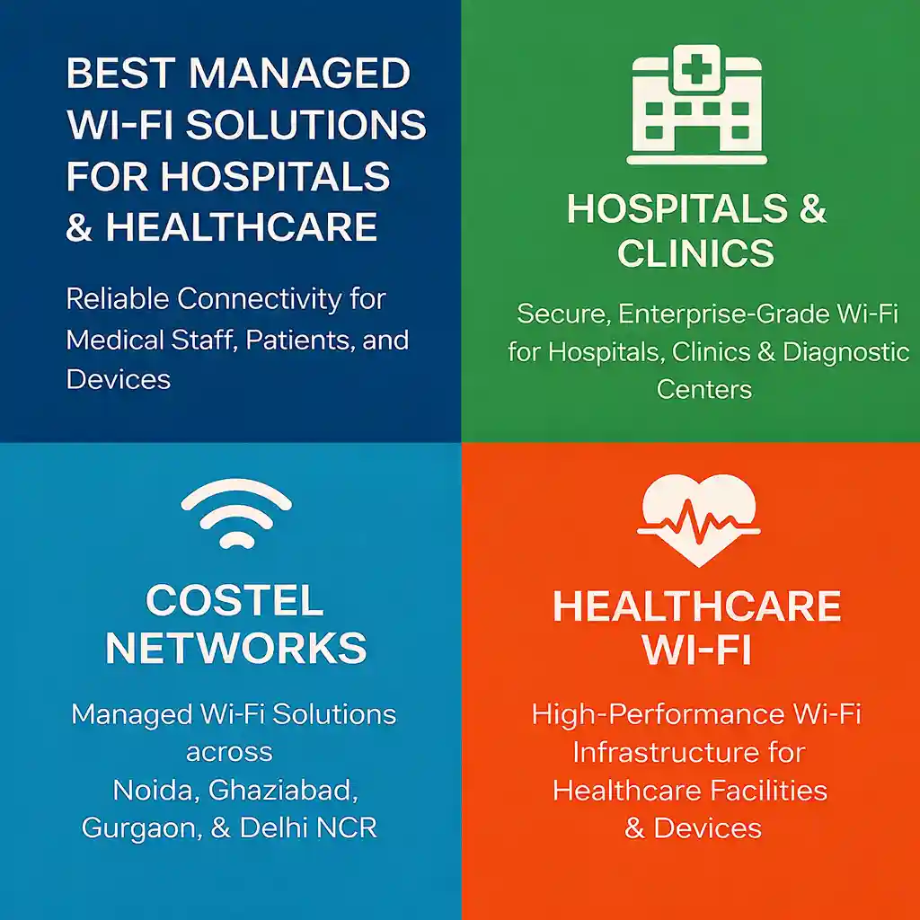 View of Internet Service Provider for Hospital | Managed Wi-Fi Noida