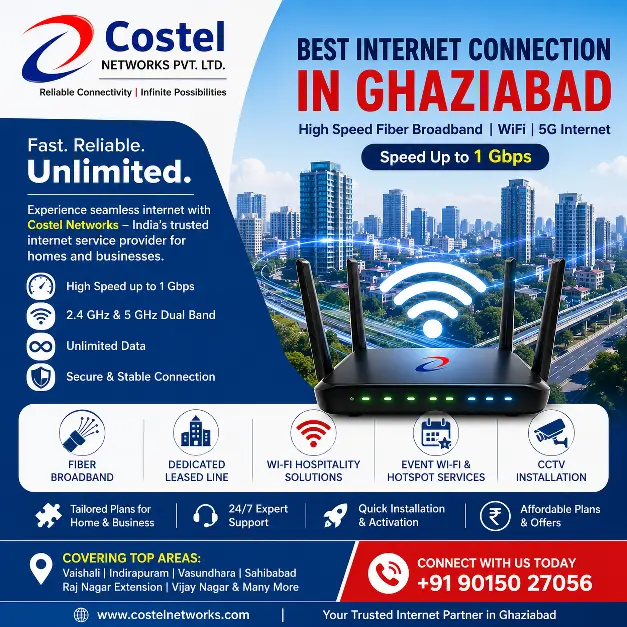 Internet services provider in Ghaziabad