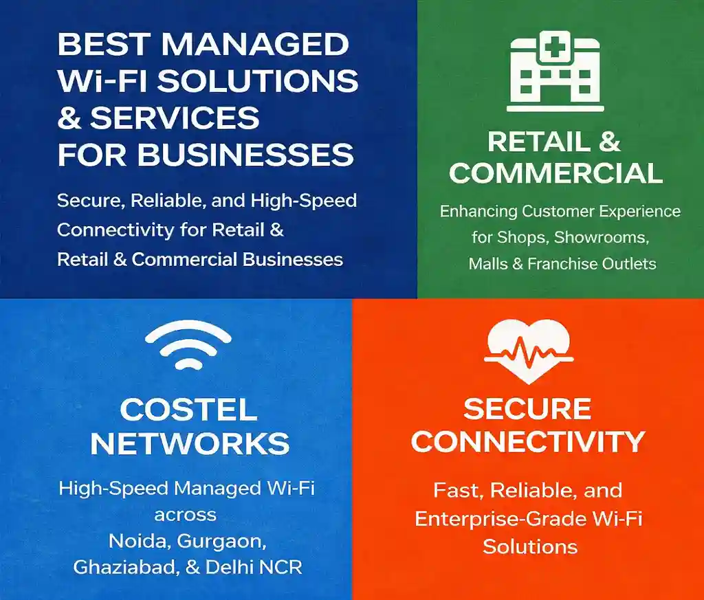  Managed Wi-Fi Provider for Retail Businesses in noida.